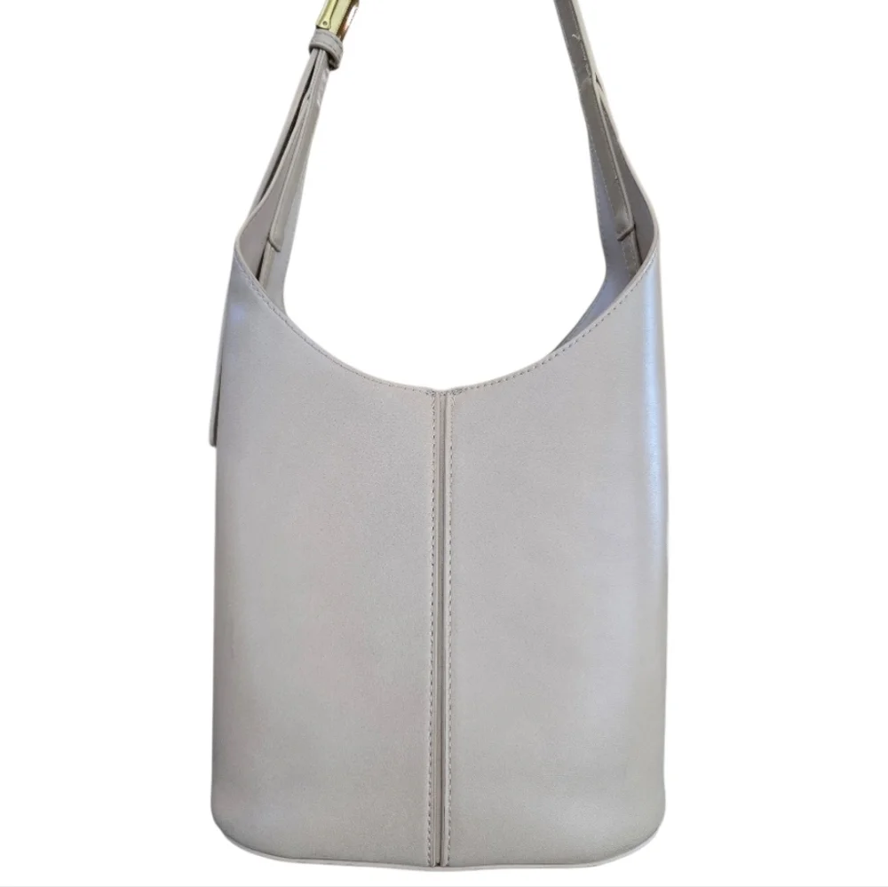 Antik Kraft Light Tan Faux Leather Hobo Shoulder Bag